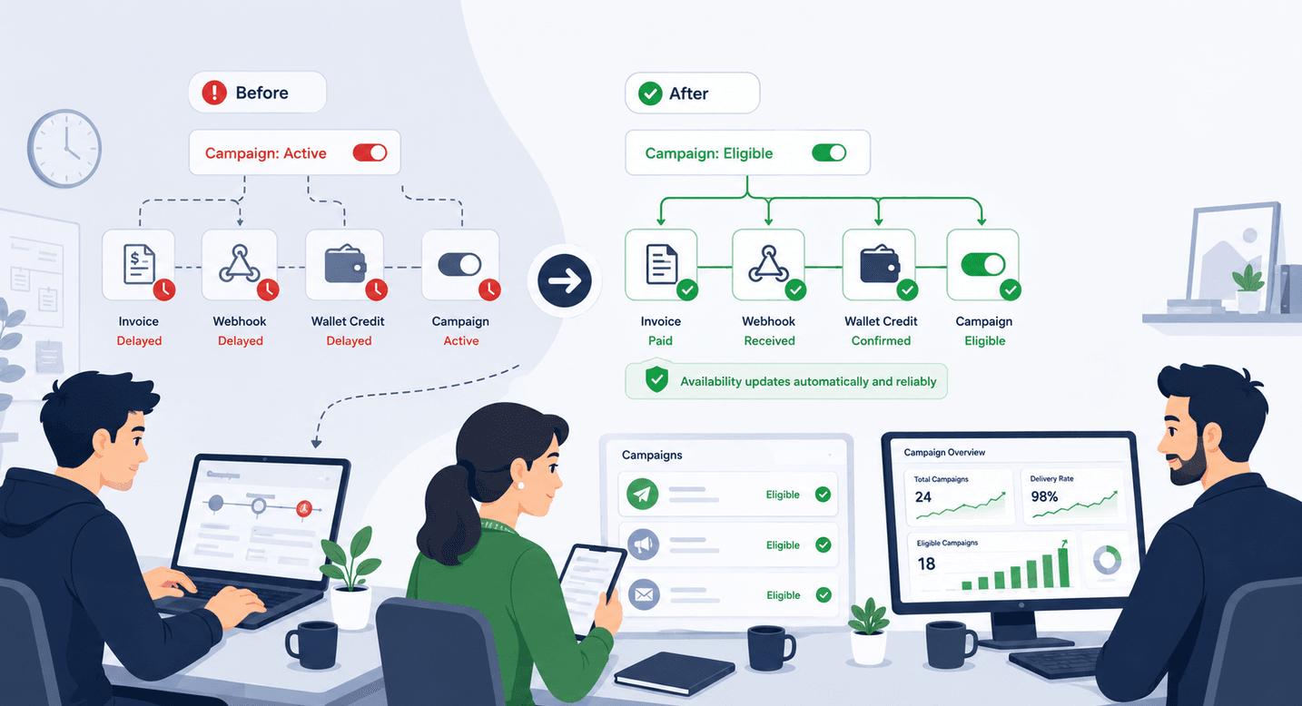 Connecting Billing Events to Real Campaign Availability cover image
