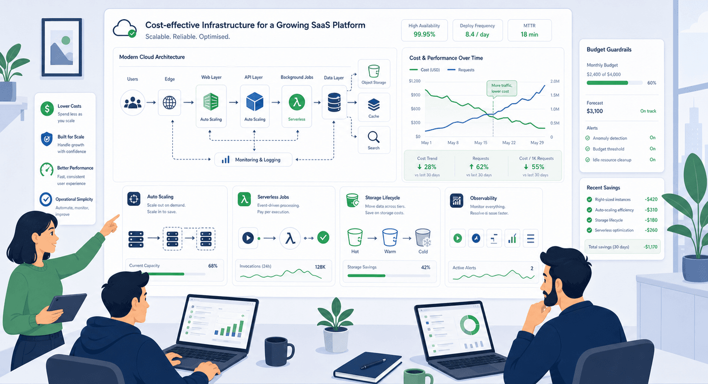 Cost-Effective AWS Infrastructure Without Cutting Corners cover image