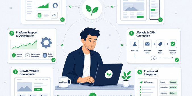 Web App & Native App Development illustration