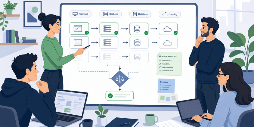 Choosing the Right Tech Stack for Your Website cover image